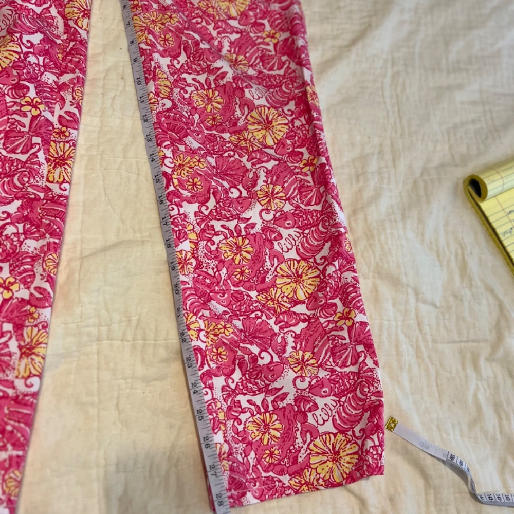 Lilly Pulitzer "Whitney" Pants (roll up) size 4 - Picture 6 of 14